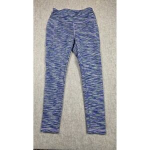 Belle Body by Kim Gravel Purple Green Activewear Legging‎ Size XS Stretchy
